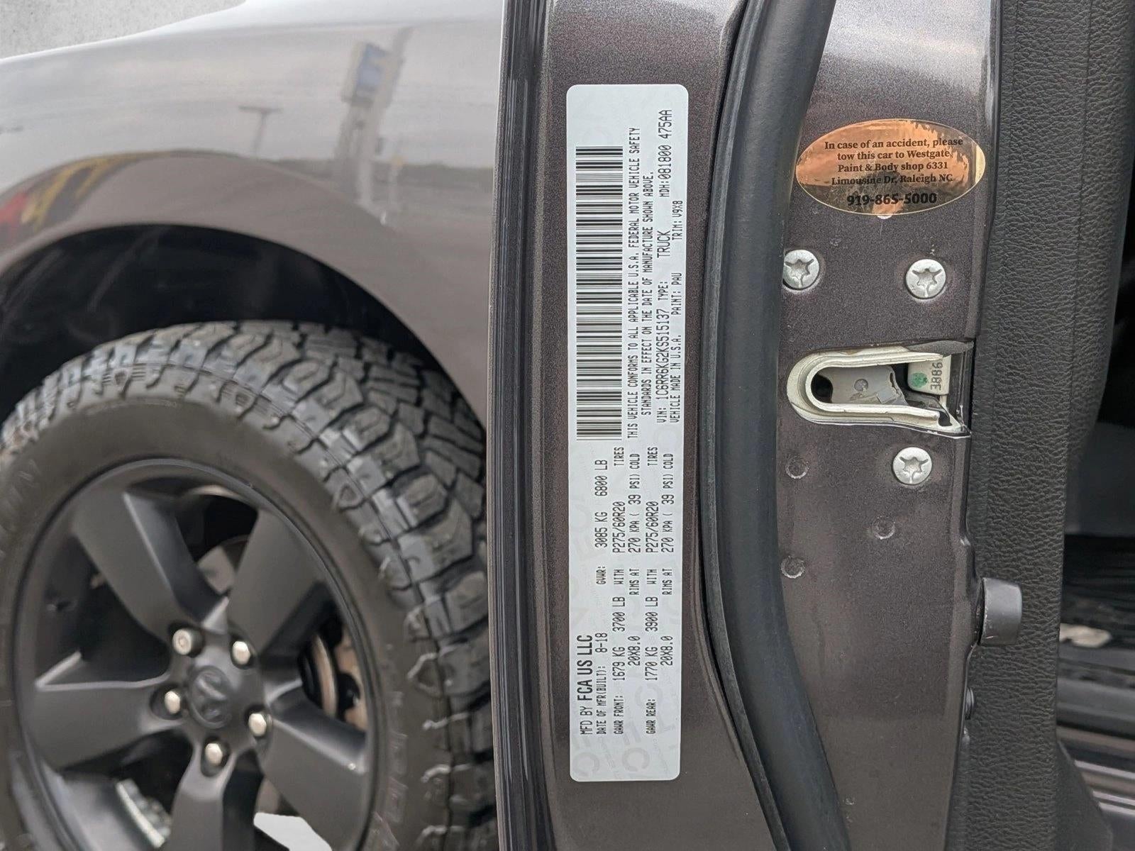 2019 RAM 1500 Classic Express 4x2 Crew Cab 5'7" Box