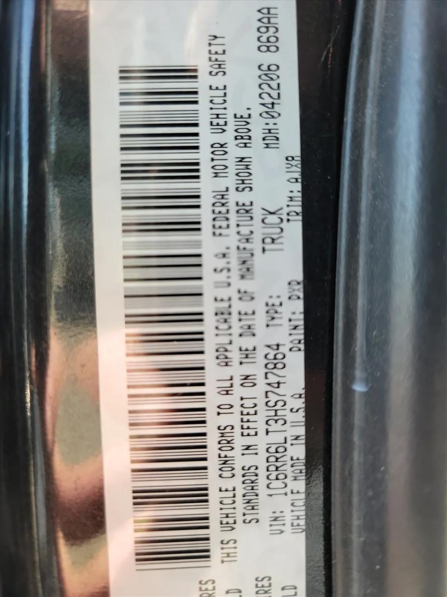 2017 RAM 1500 Lone Star Silver 4x2 Crew Cab 5'7" Box
