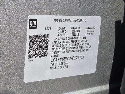 2027 Chevrolet Bolt FWD 4dr LT