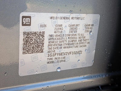 2027 Chevrolet Bolt FWD 4dr LT