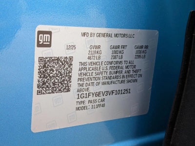 2027 Chevrolet Bolt FWD 4dr LT