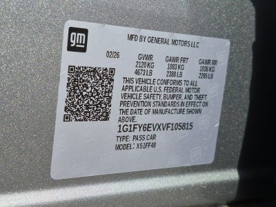 2027 Chevrolet Bolt FWD 4dr LT