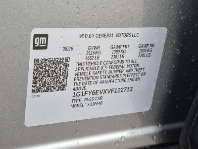 2027 Chevrolet Bolt FWD 4dr LT