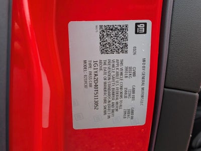 2026 Chevrolet Corvette Stingray Stingray Coupe 1LT