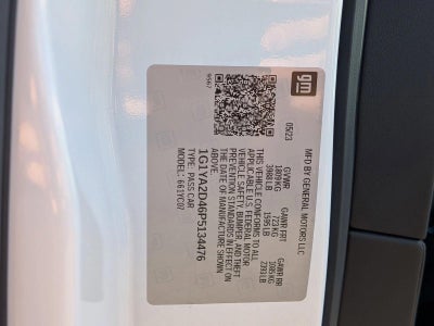 2023 Chevrolet Corvette Stingray Stingray Coupe 1LT