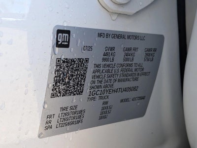 2026 Chevrolet Silverado EV e4WD Crew Cab Standard Range LT