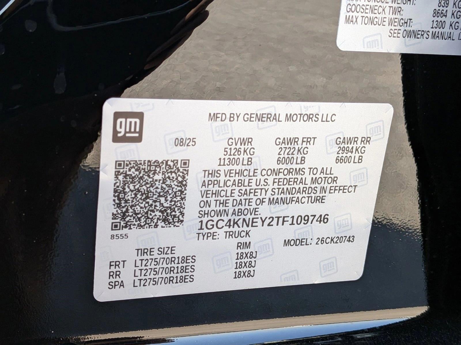 2026 Chevrolet Silverado 2500 HD Crew Cab Standard Box 4-Wheel Drive LT