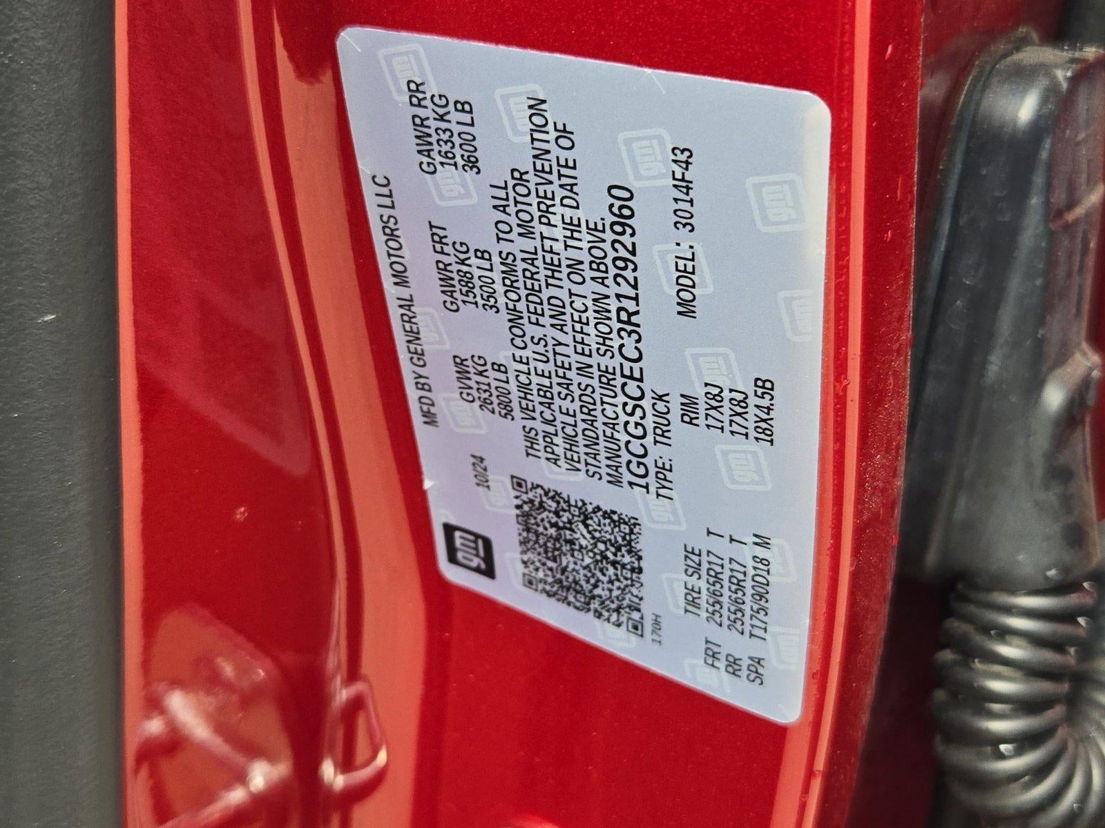 2024 Chevrolet Colorado Crew Cab Short Box 2-Wheel Drive LT