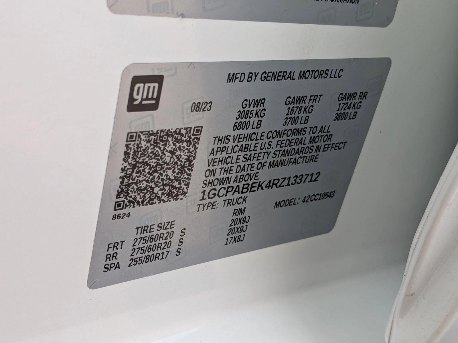 2024 Chevrolet Silverado 1500 Crew Cab Short Box 2-Wheel Drive Custom