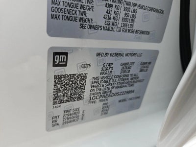 2025 Chevrolet Silverado 1500 Crew Cab Short Box 2-Wheel Drive LTZ