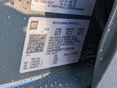 2026 Chevrolet Silverado 1500 Crew Cab Short Box 2-Wheel Drive LTZ