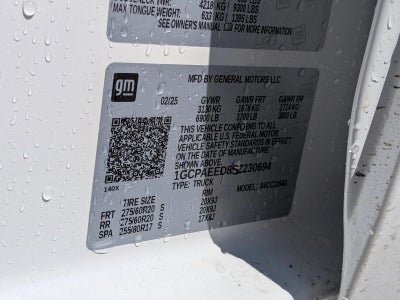 2025 Chevrolet Silverado 1500 Crew Cab Short Box 2-Wheel Drive LTZ