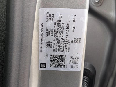 2026 Chevrolet Colorado Crew Cab Short Box 2-Wheel Drive Work Truck