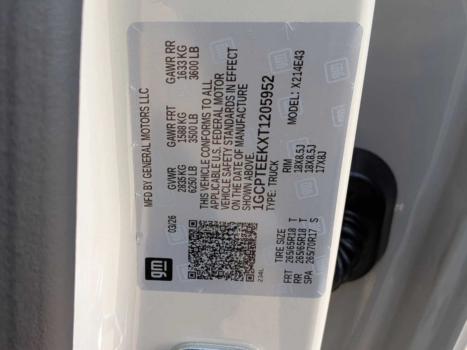 2026 Chevrolet Colorado Crew Cab Short Box 4-Wheel Drive Trail Boss