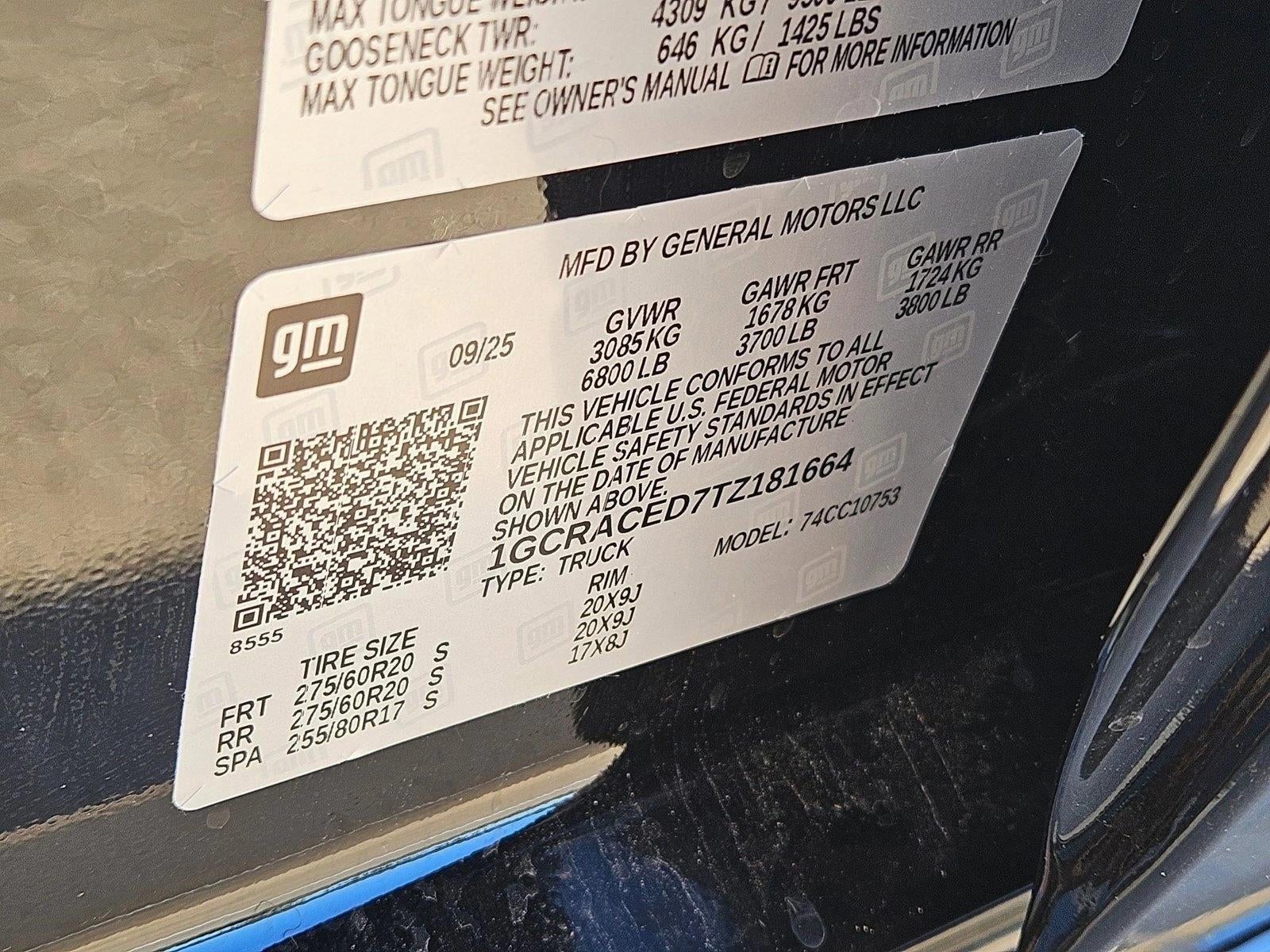 2026 Chevrolet Silverado 1500 Double Cab Standard Box 2-Wheel Drive LT