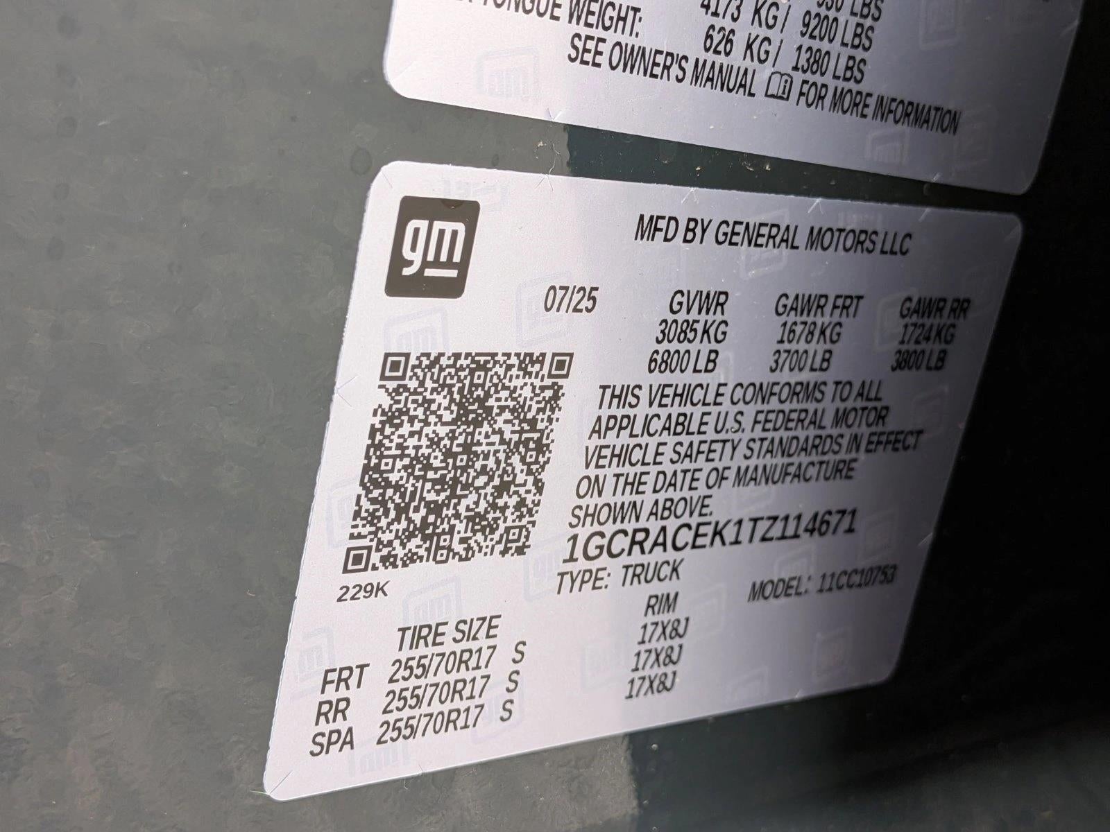 2026 Chevrolet Silverado 1500 Double Cab Standard Box 2-Wheel Drive LT