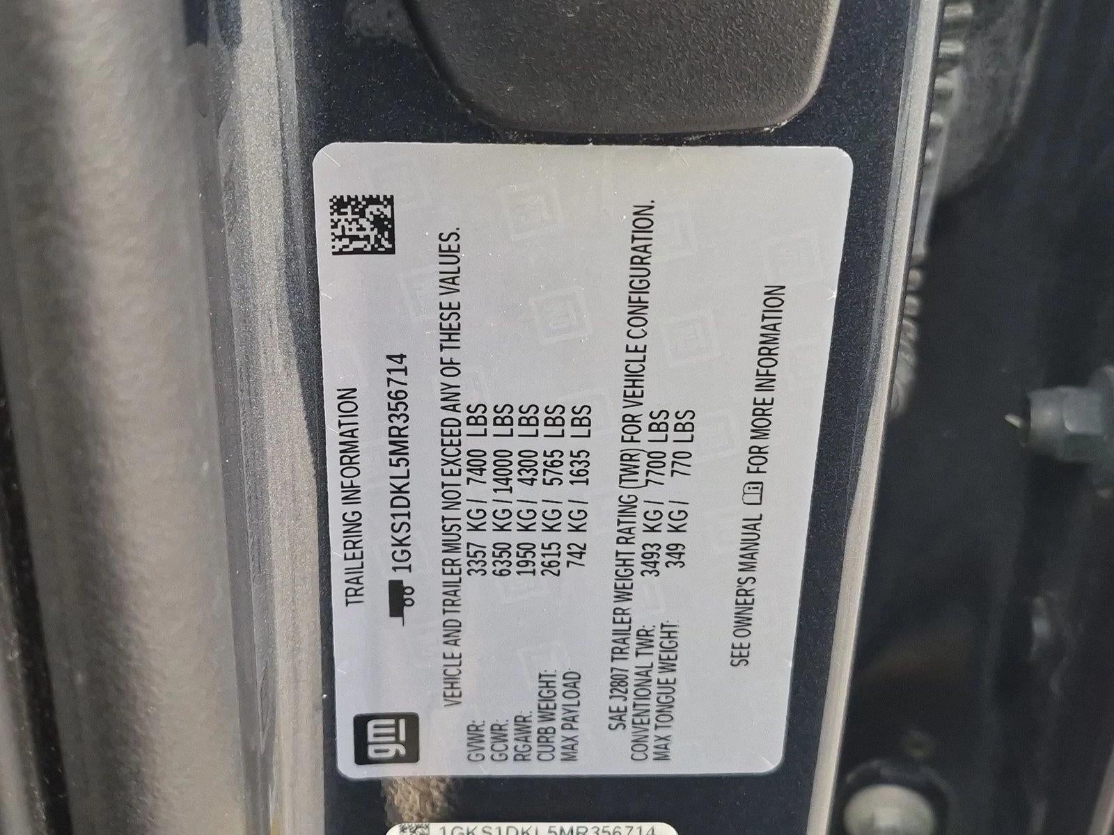2021 GMC Yukon 2WD 4dr Denali