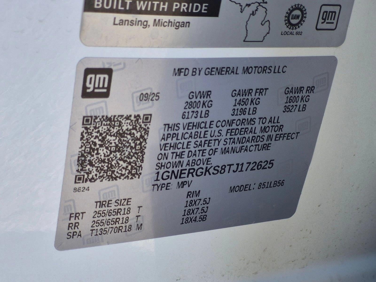 2026 Chevrolet Traverse LT w/1LT