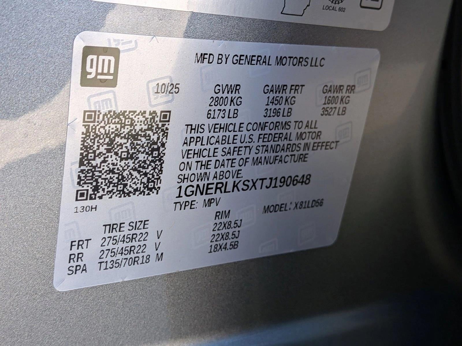 2026 Chevrolet Traverse RS w/1RS