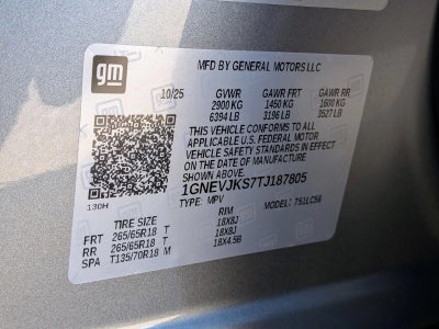 2026 Chevrolet Traverse Z71