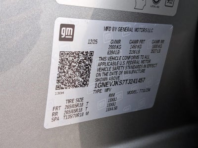 2026 Chevrolet Traverse Z71