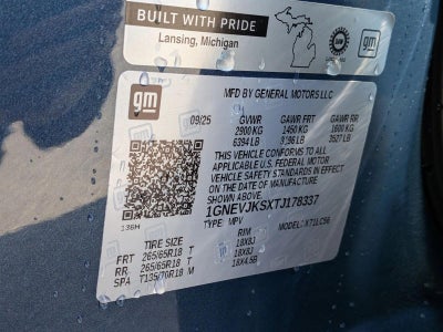 2026 Chevrolet Traverse Z71