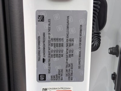 2026 Chevrolet Tahoe 2WD LT