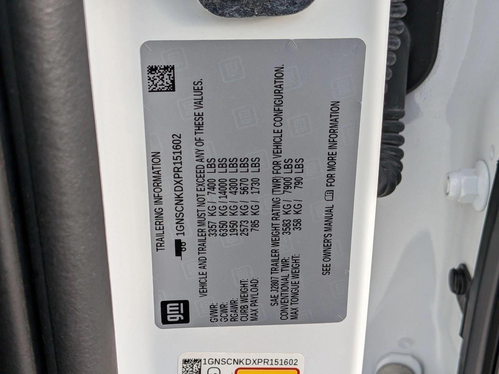 2023 Chevrolet Tahoe 2WD LT