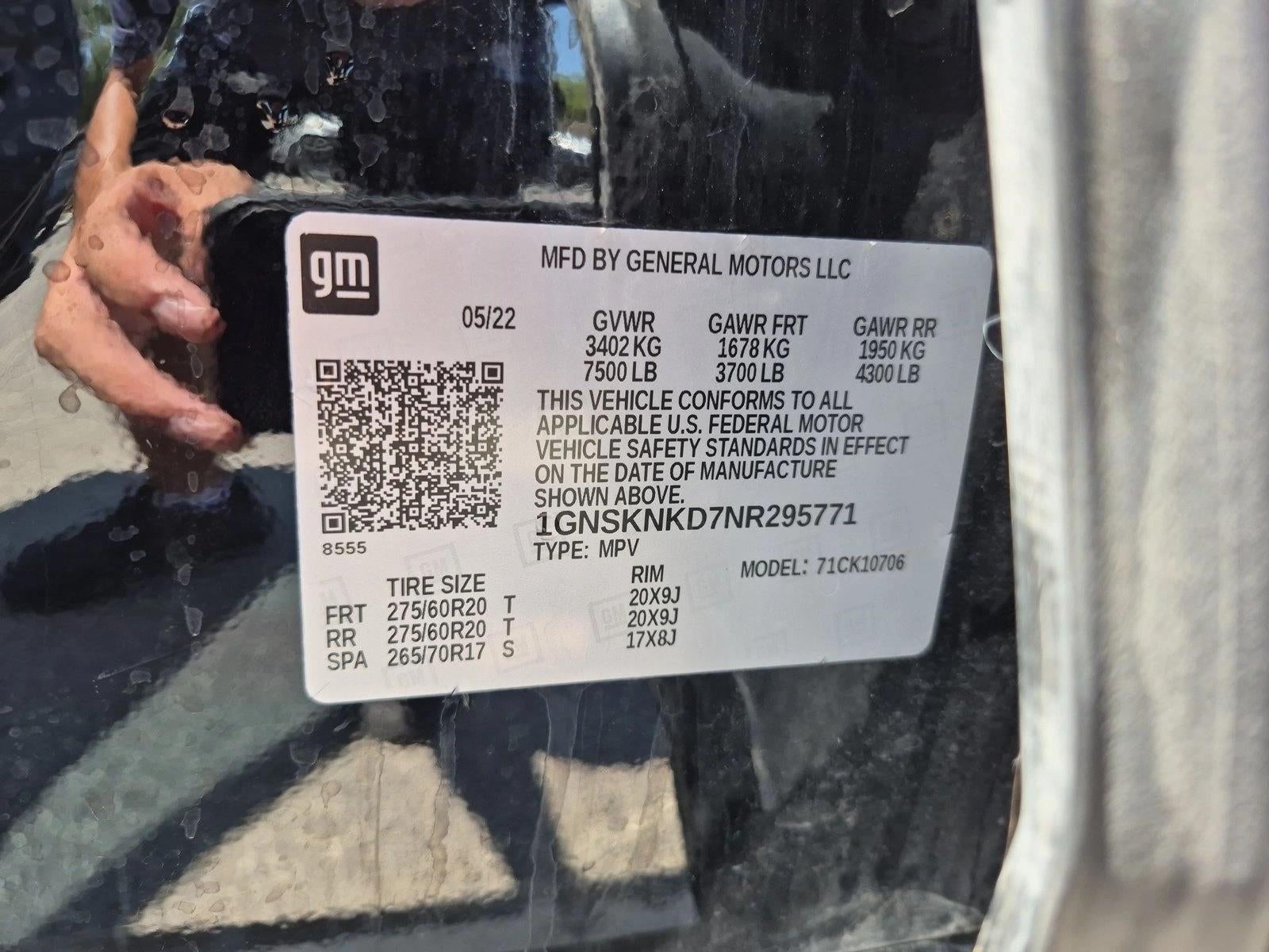 2022 Chevrolet Tahoe 4WD LT