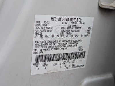 2013 Ford Edge 4dr SEL FWD