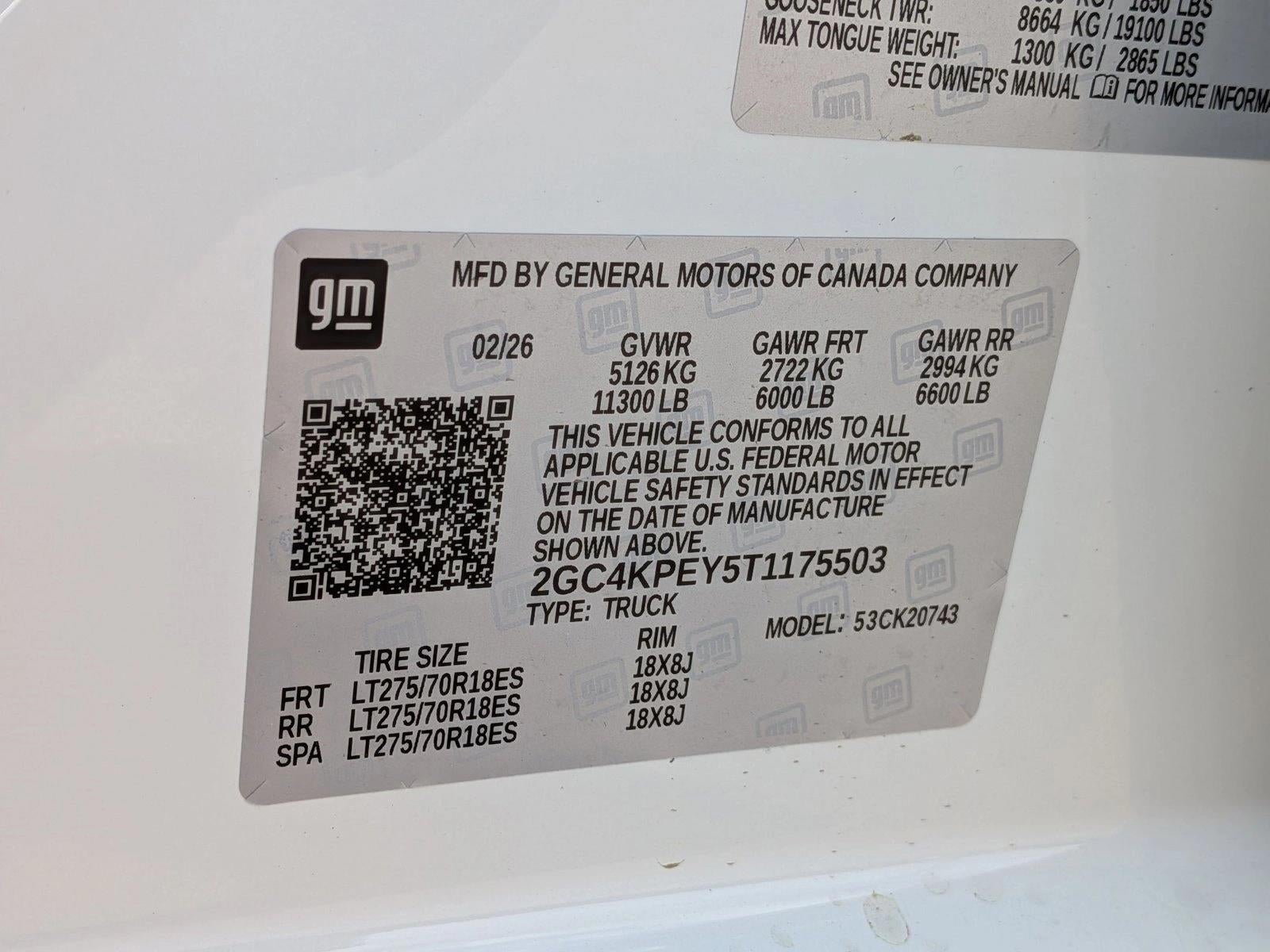 2026 Chevrolet Silverado 2500 HD Crew Cab Standard Box 4-Wheel Drive LTZ