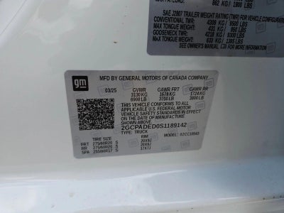 2025 Chevrolet Silverado 1500 Crew Cab Short Box 2-Wheel Drive RST