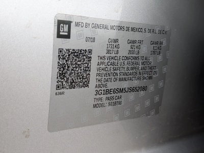 2018 Chevrolet Cruze Hatchback LT (Automatic)