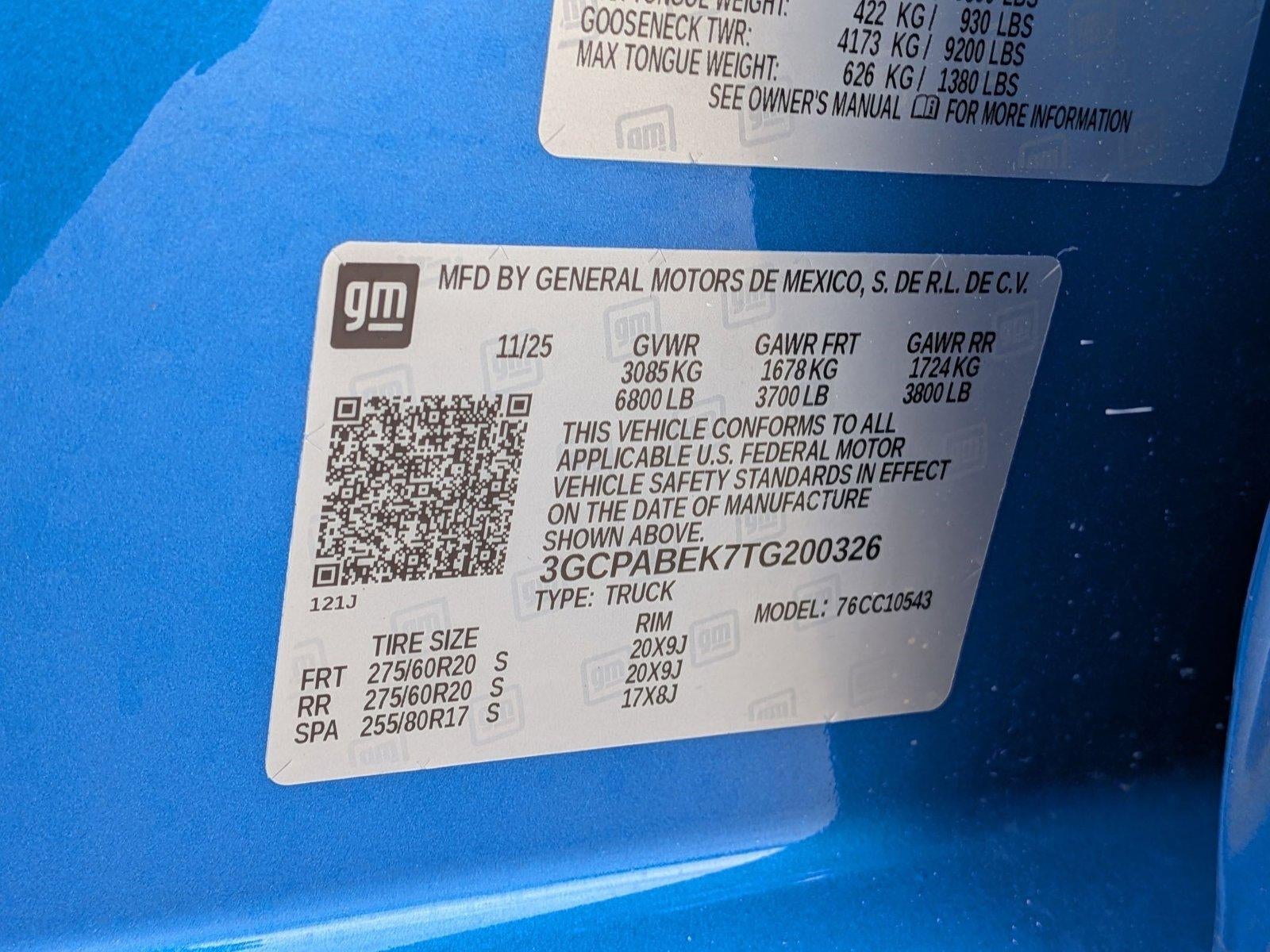 2026 Chevrolet Silverado 1500 Crew Cab Short Box 2-Wheel Drive Custom