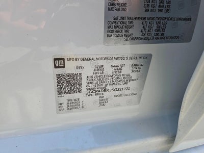 2025 Chevrolet Silverado 1500 Crew Cab Short Box 2-Wheel Drive RST