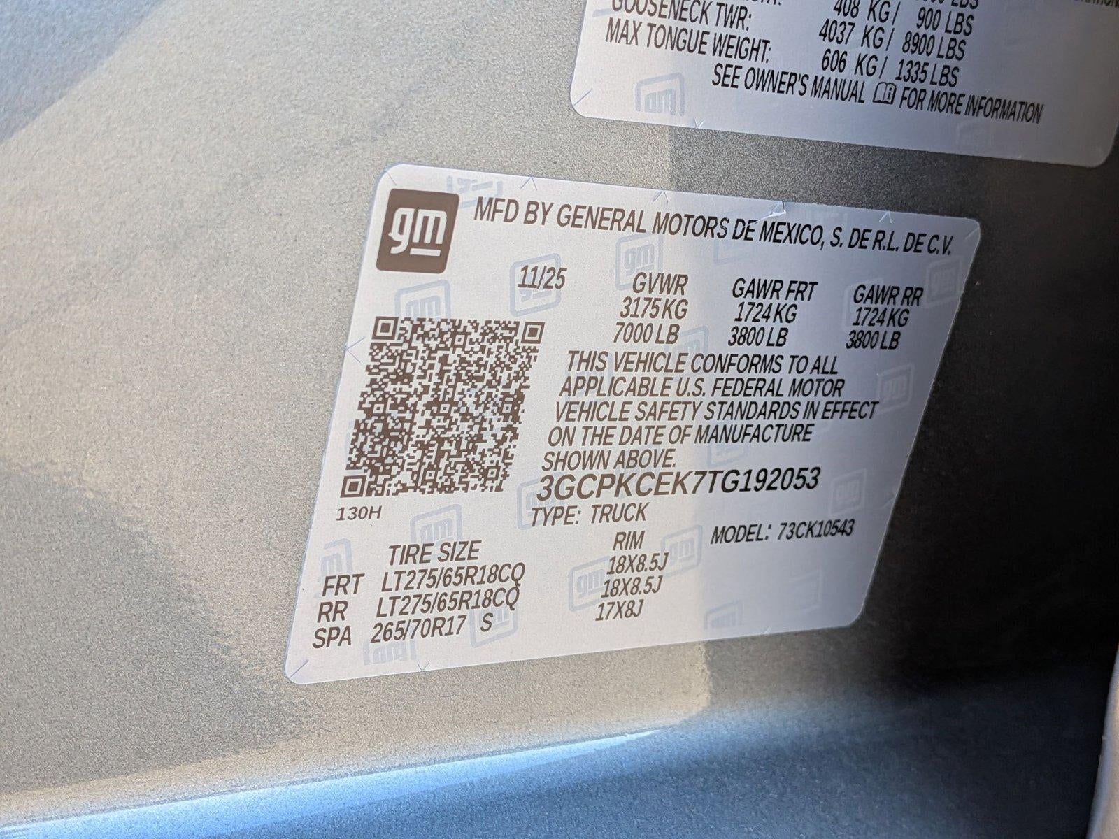 2026 Chevrolet Silverado 1500 Crew Cab Short Box 4-Wheel Drive Custom Trail Boss