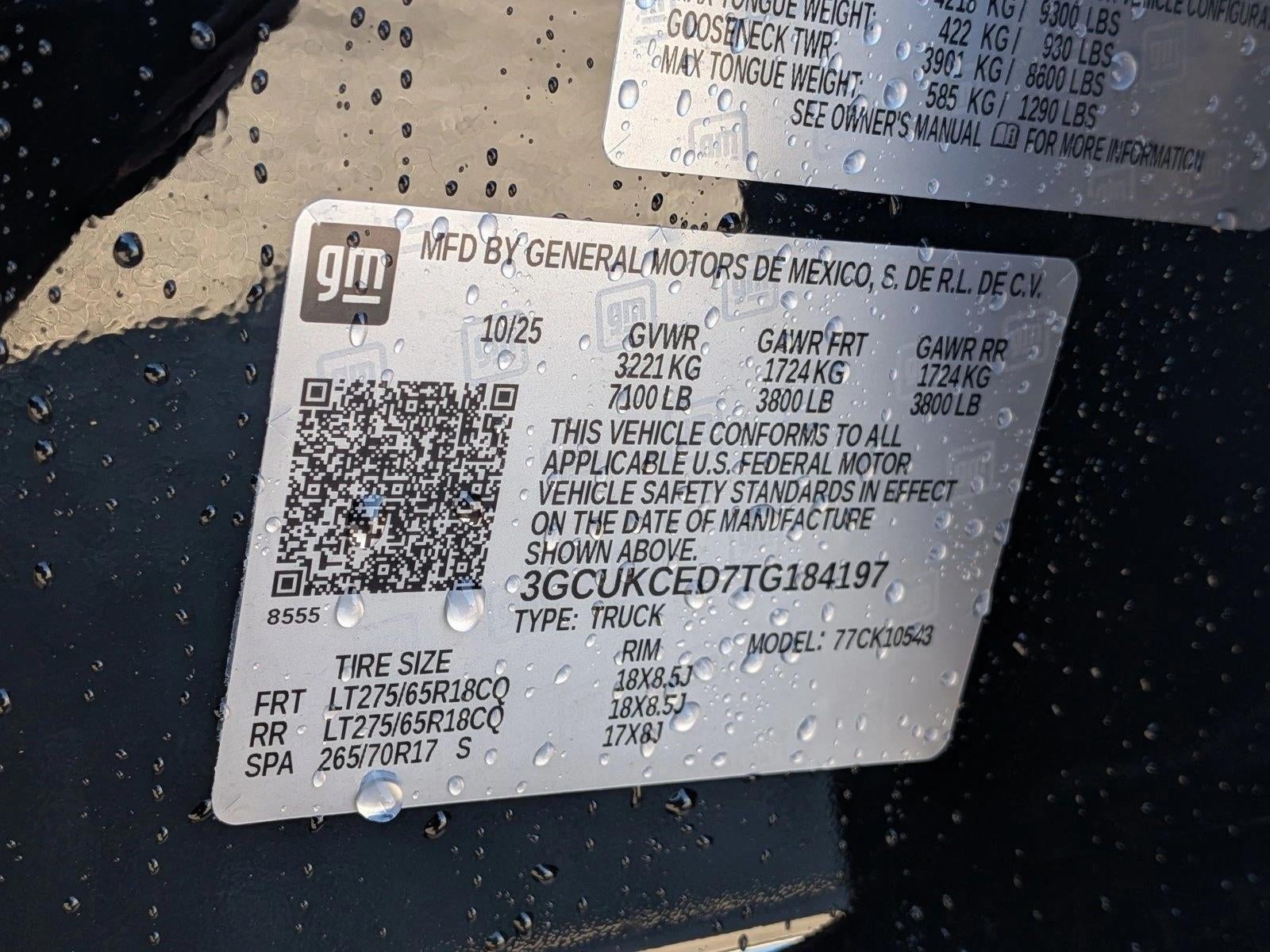 2026 Chevrolet Silverado 1500 Crew Cab Short Box 4-Wheel Drive Custom Trail Boss