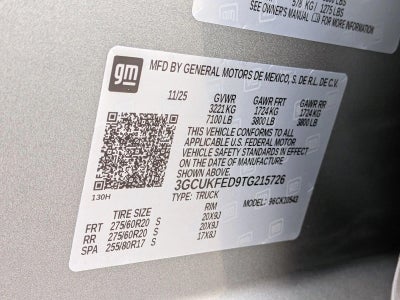 2026 Chevrolet Silverado 1500 Crew Cab Short Box 4-Wheel Drive LT Trail Boss