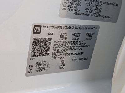 2026 Chevrolet Silverado 1500 Crew Cab Short Box 4-Wheel Drive LT Trail Boss