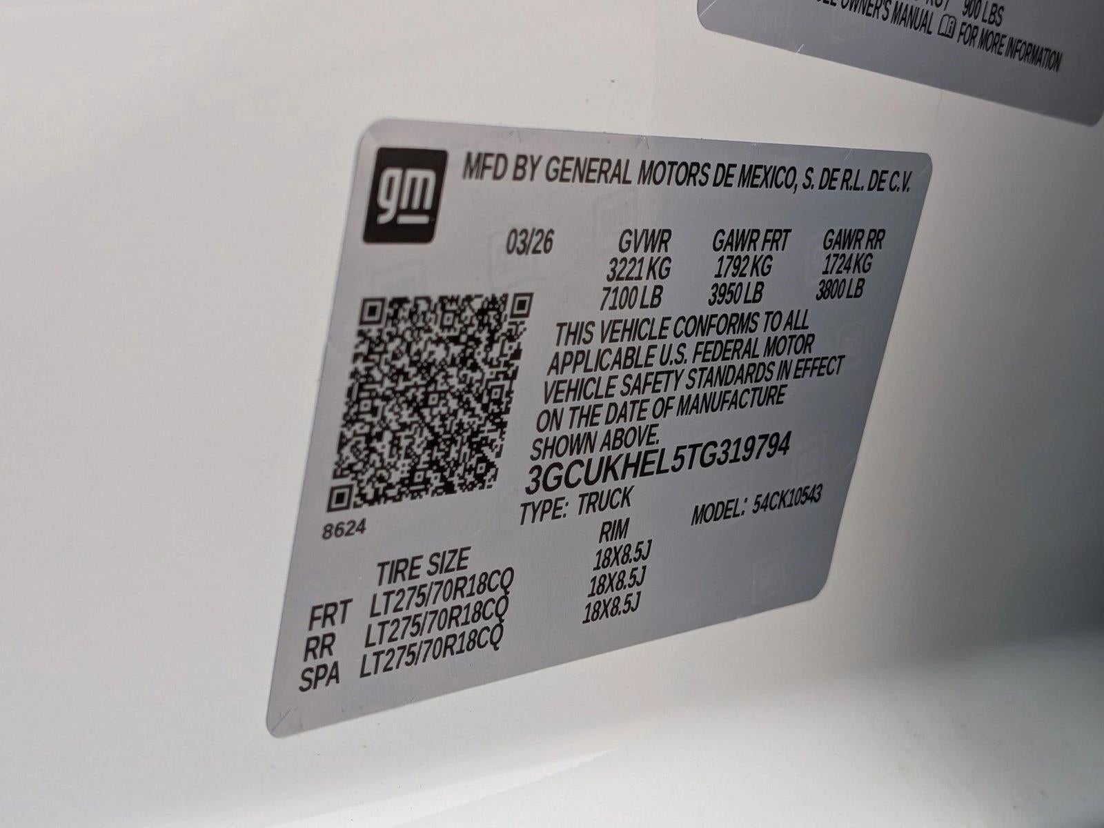 2026 Chevrolet Silverado 1500 Crew Cab Short Box 4-Wheel Drive ZR2