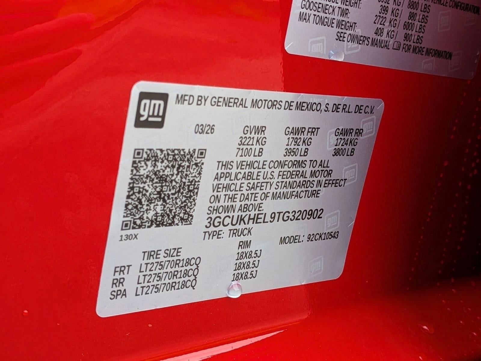 2026 Chevrolet Silverado 1500 Crew Cab Short Box 4-Wheel Drive ZR2