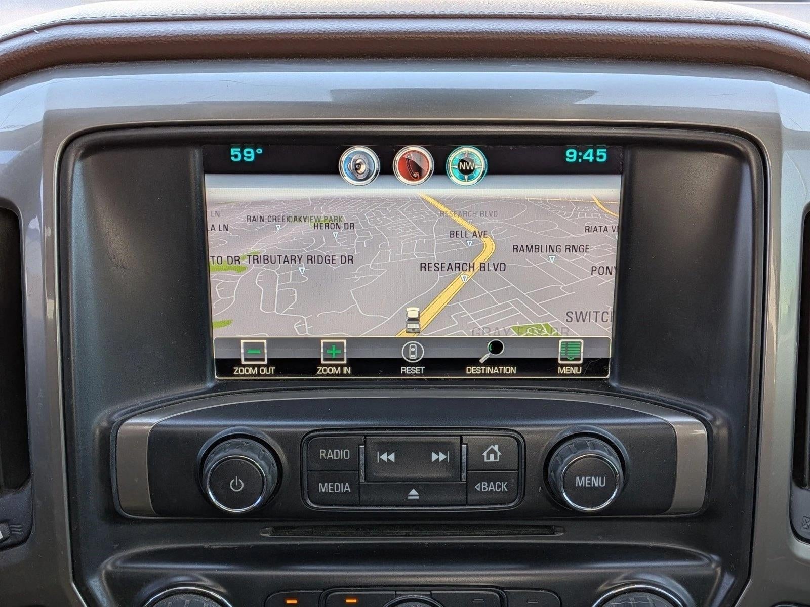 2015 Chevrolet Silverado 1500 Crew Cab Short Box 4-Wheel Drive High Country