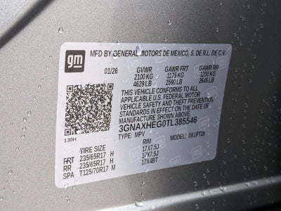 2026 Chevrolet Equinox FWD LT