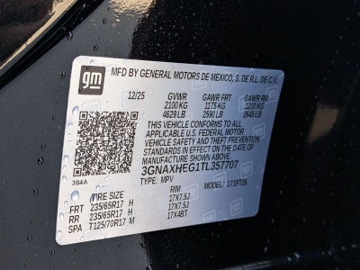 2026 Chevrolet Equinox FWD LT