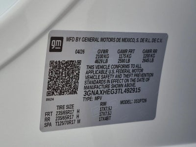 2026 Chevrolet Equinox FWD LT