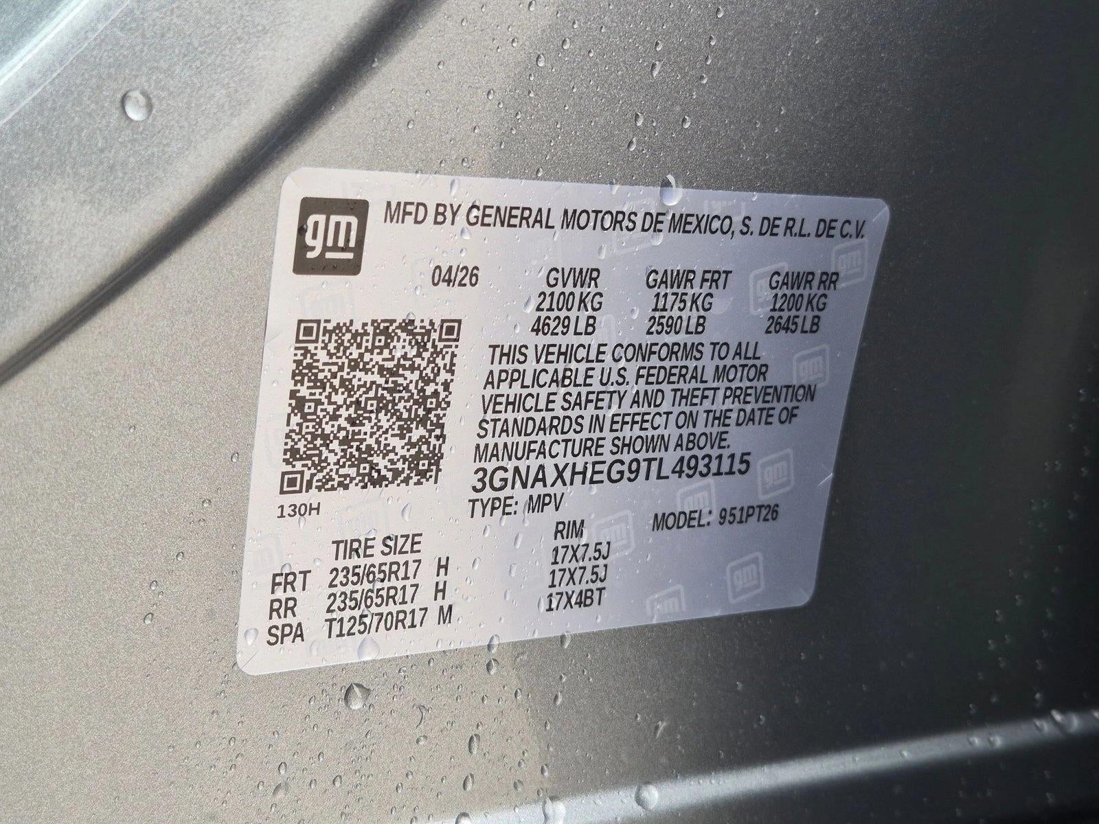 2026 Chevrolet Equinox FWD LT