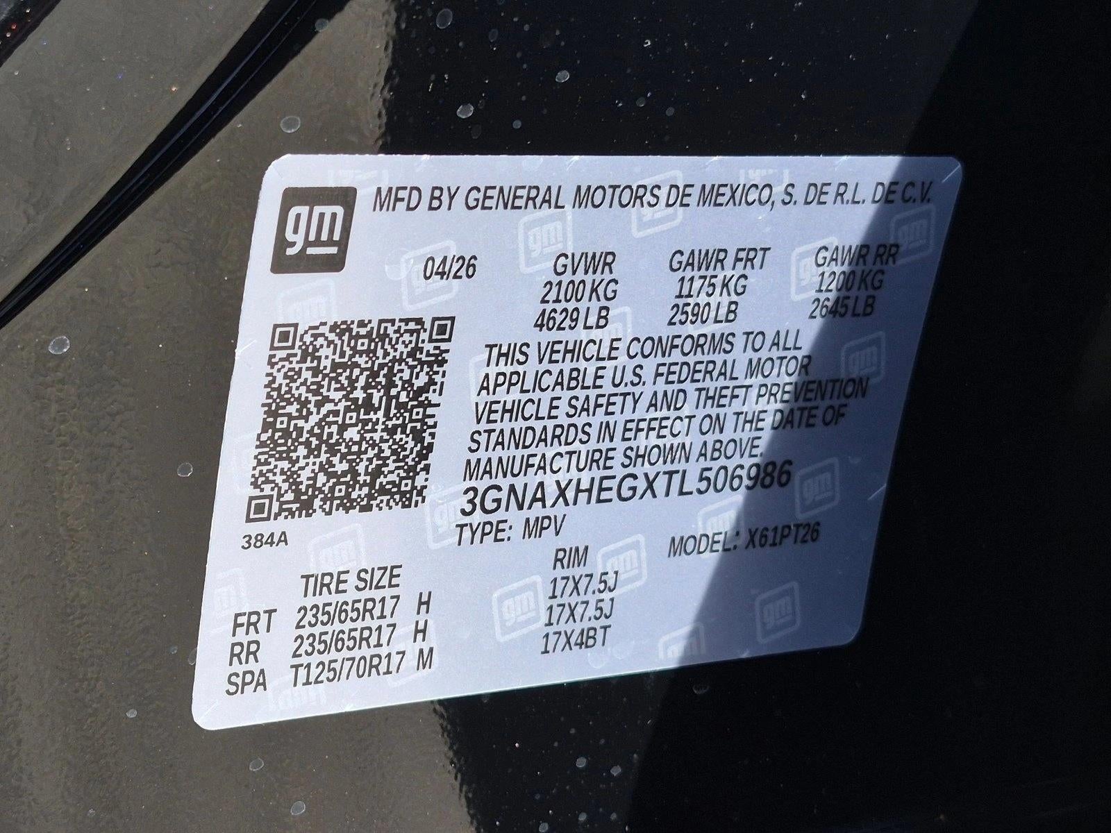 2026 Chevrolet Equinox FWD LT