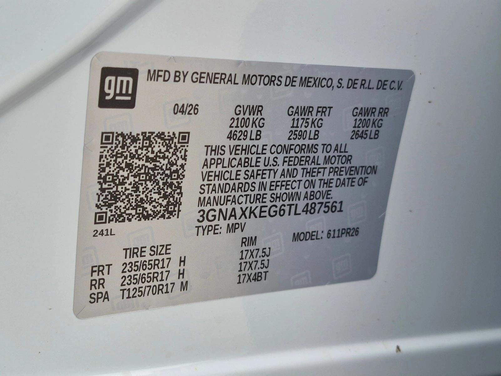 2026 Chevrolet Equinox FWD ACTIV