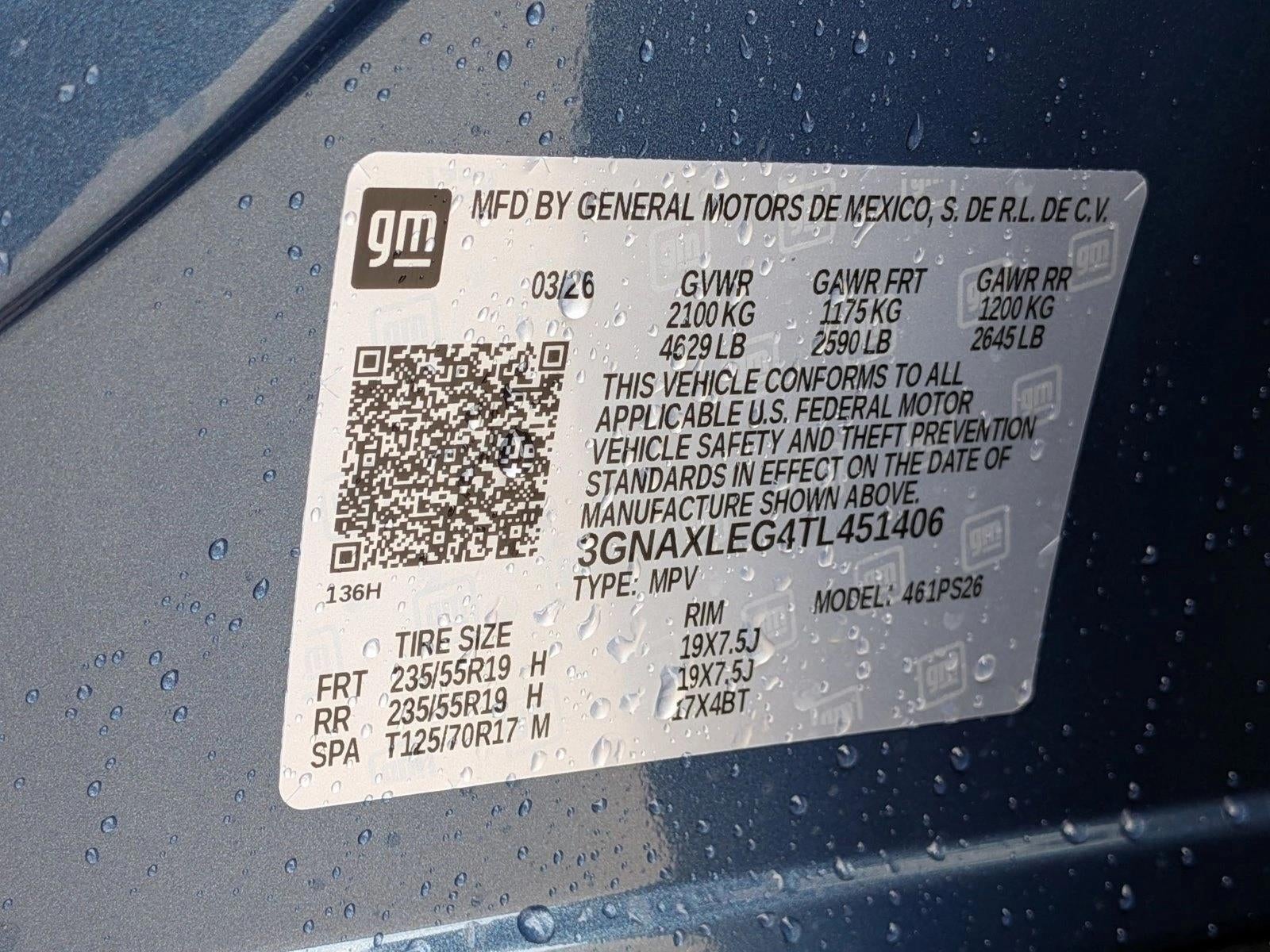 2026 Chevrolet Equinox FWD RS