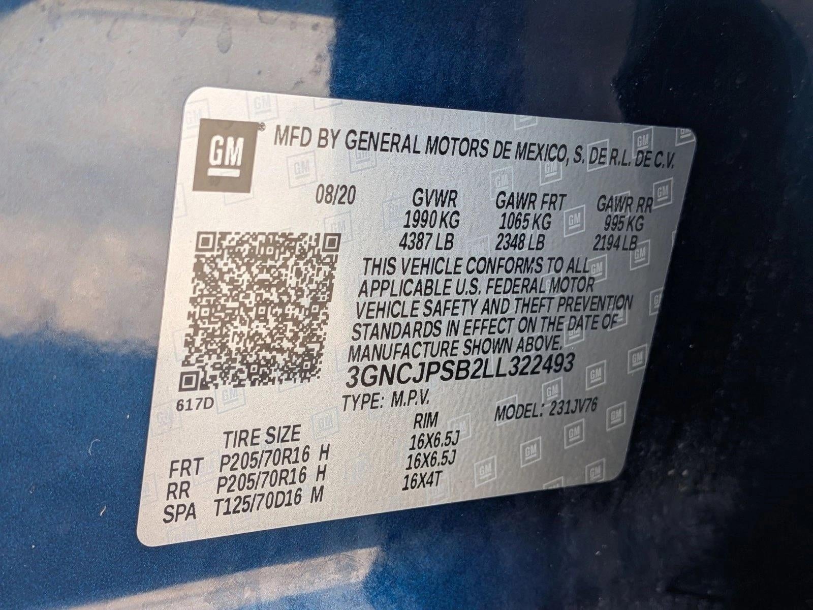 2020 Chevrolet Trax AWD LT